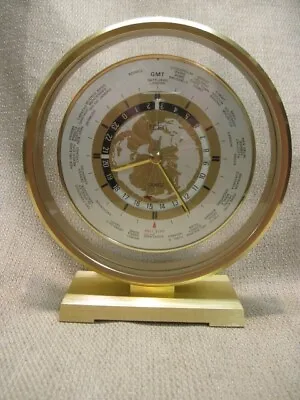 Vintage Linden World Time Desk Clock – Made In Japan • $79.85