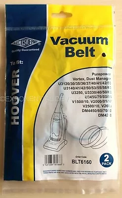 Hoover Dust Manager Purepower V17 03850138 Vacuum Cleaner BELTS ..1st CLASS POST • £3.99