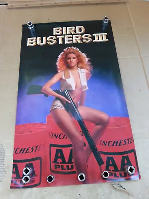 Nos Winchester Bird Buster Iii Sexy Girl Hunting Advertising Shotgun Poster • $24.95