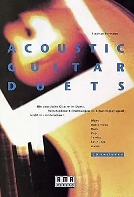 Acoustic Guitar Duets  Good Condition ISBN 3927190268 • £18.41