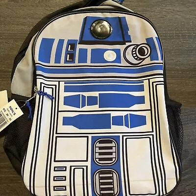 R2D2 STAR WARS Backpack Bookbag BACK TO SCHOOL (READ DESCRIPTION) • $24.95