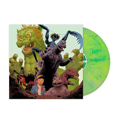 $54.99 • Buy Godzilla All Monsters Attack 1969 Soundtrack Exclusive Lime Green Swirl Vinyl LP