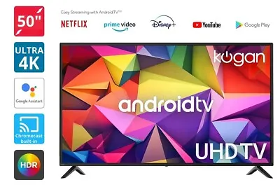 $514 • Buy KOGAN 50  UHD Smart Android TV - Google Assistant/Built In Chromecast
