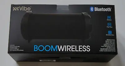 Vibe Bluetooth Boom Wireless Sound System Black Speaker ( New ) • $19.99