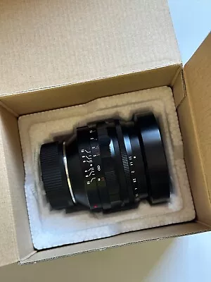 Voigtlander 50mm F/1.1 Aspherical Lens • $500