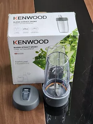 Kenwood BlendKAH740PL Blend-Xtract Sport Blender Attachement Bottle Lid Blade • £24.99