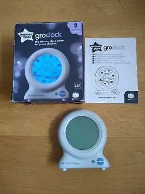 £3.99 • Buy Tommee Tippee Groclock Alarm Clock And Sleep Trainer With Night Light, FAULTY