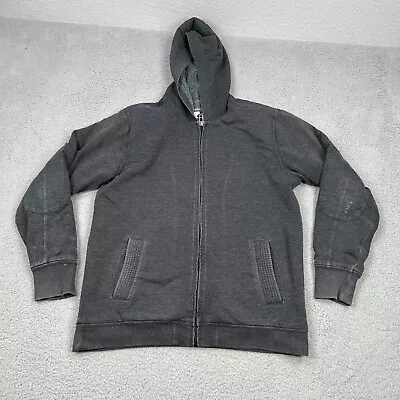 Quiksilver Hoodie Jacket Mens XLDeep Pile Sherpa Lined  Plaid Full Zip Shacket* • $15.99