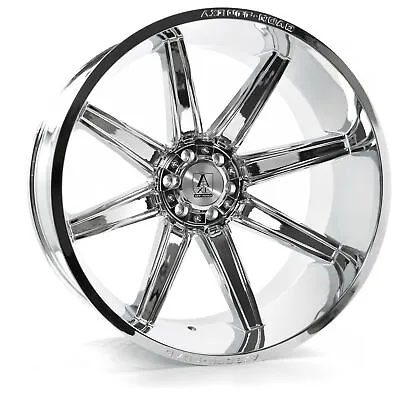 24  Axe Wheels Artemis Chrome 24x14 Wheel 8x170 -76mm Lifted For Ford F250 F350 • $750