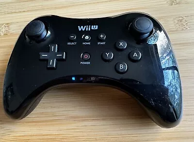 Genuine Nintendo Wii U Pro Controller Black • $45