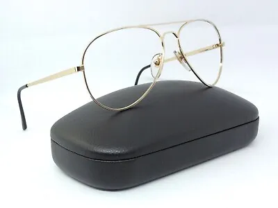 Vuarnet 036 Gold  Sunglasses Replacement Frame  Eyeglasses 1984 Pilot  Vintage  • $41.65