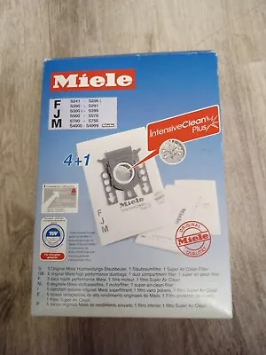 4 Genuine Miele FJM Vacuum Cleaner Bags With Dust And Super Air Clean Filters  • $12.75