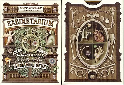 Cabinetarium Playing Cards Poker Size Deck USPCC Custom Limited Edition Sealed • $51.09