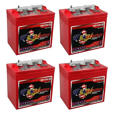 US Battery US2200 XC2 6 Volt 232 Amp Hours GC2 Group Size 4 Pack • $1128.88