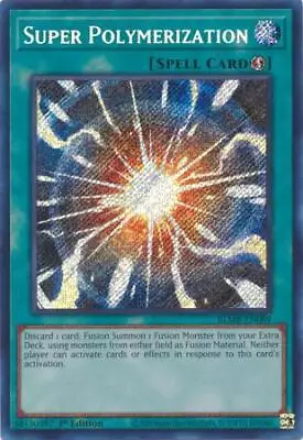 Super Polymerization BLMR-EN089 Secret Rare 1st Edition • £8.33