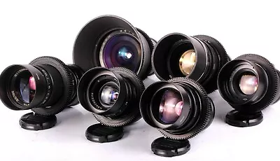 Helios 44 Mir-1B  Jupiter 9 Jupiter 37 Mir 10A Mir 20H Cine Mod Lens Micro 4 • $2198