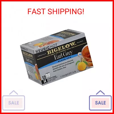 Bigelow Earl Grey Black Tea Keurig K-Cups Caffeinated Black Tea 12 Count Box • $20.46