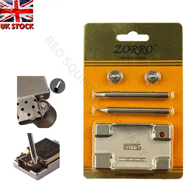 For Zippo Lighters Set And Spare Parts To Remove & Install Grind Wheels Repairs • £15.95