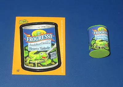 Wacky Packages Eraser Series 2 Frogresso #17 With Matching Sticker • $3.95