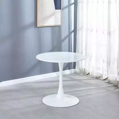 Mid-Century Kids Dining & Playing Chair Table Set W/ Round Table Gift White • $130.99