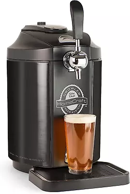 Black Stainless Steel Easy-Dispensing Tap Beer Cooling System Kegerator Include • $200