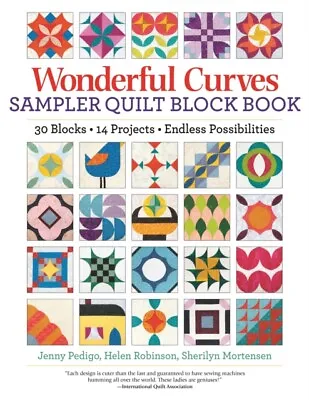 Wonderful Curves Sampler Quilt Block Book 9781947163720 - Free Tracked Delivery • £14.74