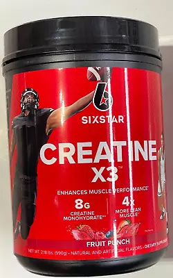 Creatine X3 Fruit Punch 2.18 Lbs (990 G) • $22.91