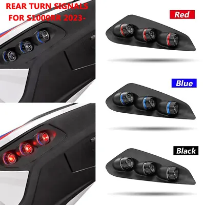 Motorcycle LED Turn Signals Lights Rear Blinker Tail Light For BMW S1000RR 2023+ • $198.69