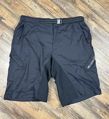 Endura Hummvee Lite Mountain Biking Shorts Mens SZ XL Not Padded Vented Belted • $22.77