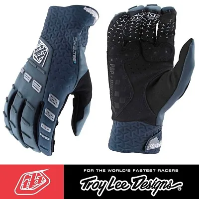 Troy Lee Designs WINTER MX / ENDURO Riding Gloves GREY  Warmer Than 100% Brisker • £29.99