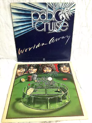 2 Album Lot - PABLO CRUISE - Worlds Away & Part Of The Game - Lp Vinyl - 1970's • $5.50