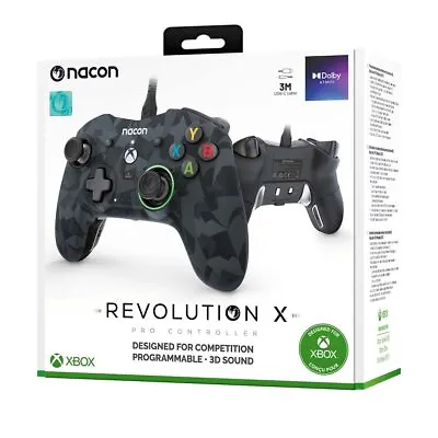 Nacon Revolution X Pro Controller Urban Camo Voor Xbox Series X S Xbox One & PC • $197.14