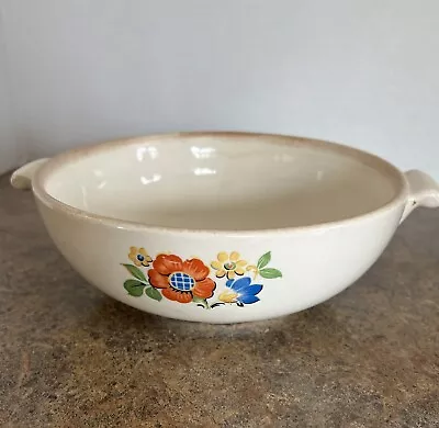 Vintage 8” Kitchen Bouquet Serving Bowl  • $30