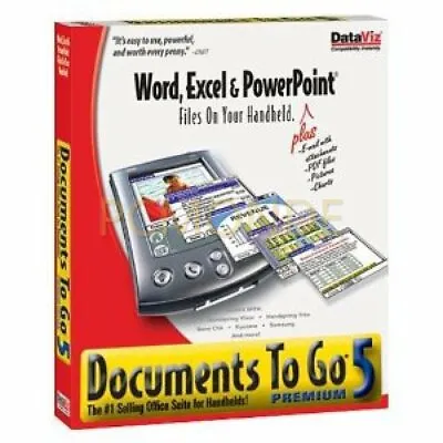 DataViz Documents To Go Premium 5 (765205-011069) • $99.99