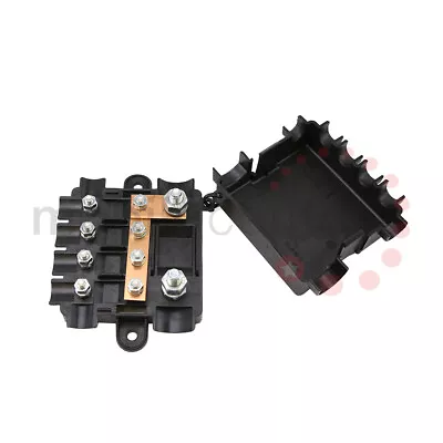 £21.96 • Buy 1 X MEGA And 4 X MIDI Fuse Holder Distribution Box 200A Per Fuse Output PDU PDM