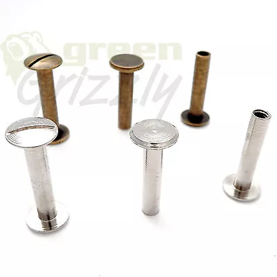 £2.99 • Buy 20 Mm Binding Screws Posts Chicago Screws Inter Screw Scrap Booking Book ADL