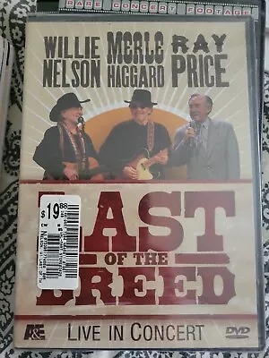 Willie Nelson Merle Haggard Ray Price: Last Of The Breed: Live NEW SEALED DVD • $11.95