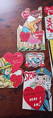 Vintage Lot Of Mailed & SCHOOL Exchange Valentine Cards • $7.99