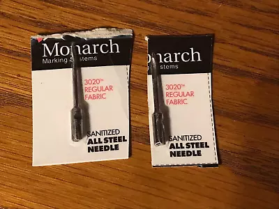 2pk Fabric Marking Attacher Needles Monarch 3020 Office Depot FT100 Dennison Reg • $2.49