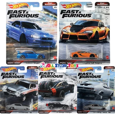 $10.99 • Buy Hot Wheels Fast & Furious 2021 Fast Superstars GBW75-956M 5pc Set Or You Choose 