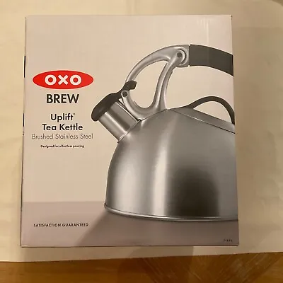 $48.99 • Buy OXO UPLIFT TEA KETTLE Brushed Stainless Model 71190 NEW