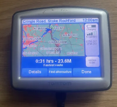 £8.88 • Buy Tomtom One Sat Nav 3.5 Inch Screen Tested Working