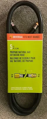 Universal Char-Broil Propane Hose 5-Feet 6956 Natural Gas Extension 3/8  SAE • $19.99
