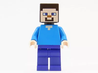 LEGO Minecraft Minifigure Steve 21144 21120 21128 • $8.80