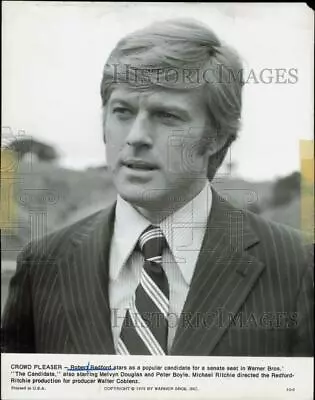 1972 Press Photo Actor Robert Redford In  The Candidate  - Hpp32766 • $19.88