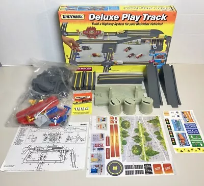 1993 Matchbox Deluxe Play Track Set # 1403 RARE • $69.99