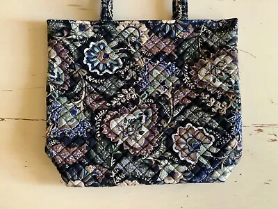 NWT Vera Bradley JAVA NAVY CAMO Medium Tote Bag ~ Free Shipping • $58.99