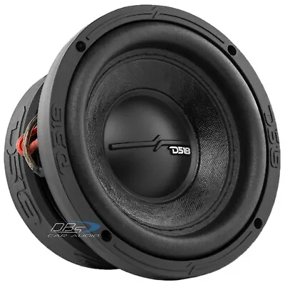 DS18 ZR6.4D 6.5  Subwoofer Dual 4-ohm 600W Elite Car Audio Sub Woofer Speaker • $79.95