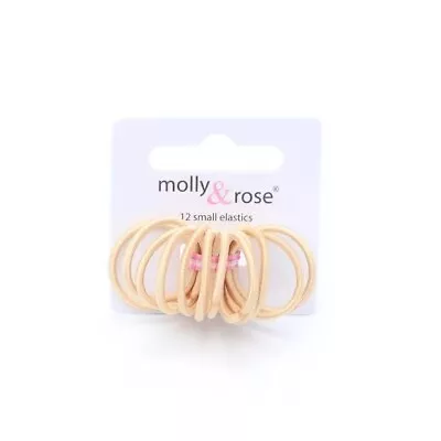 12 Small Blonde Snag Free Hair Elastics Bobbles Hair Ties Ponios Girls UK • £2.50