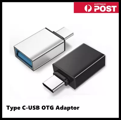 Fast Type C Male To USB 3.0 Premium A Female Converter USB-C Data OTG Adapter • $4.99